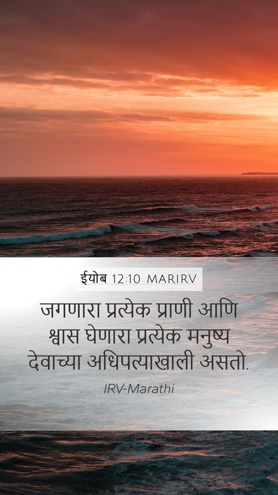 ईयोब 12:10 MARIRV Bible Verse Image