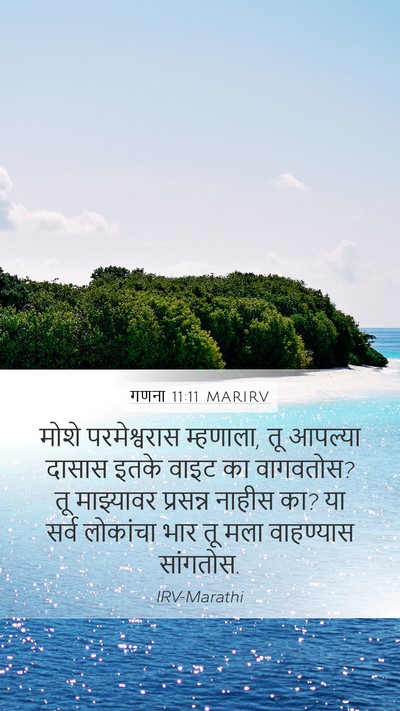 गणना 11:11 MARIRV Bible Verse Image