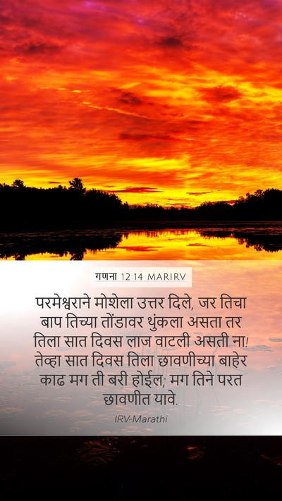 गणना 12:14 MARIRV Bible Verse Image