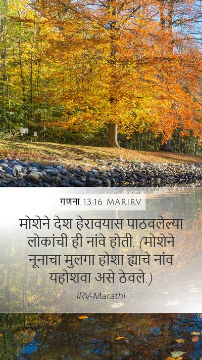 गणना 13:16 MARIRV Bible Verse Image