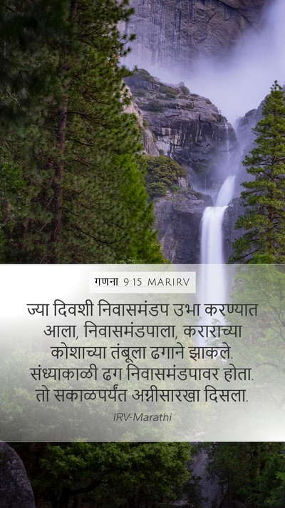 गणना 9:15 MARIRV Bible Verse Image