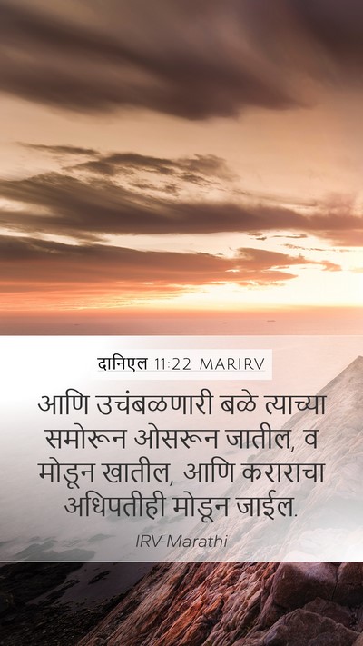 दानिएल 11:22 MARIRV Bible Verse Image