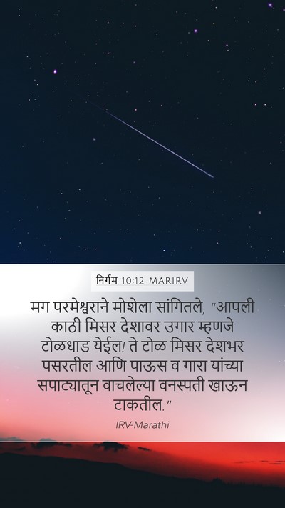 निर्गम 10:12 MARIRV Bible Verse Image