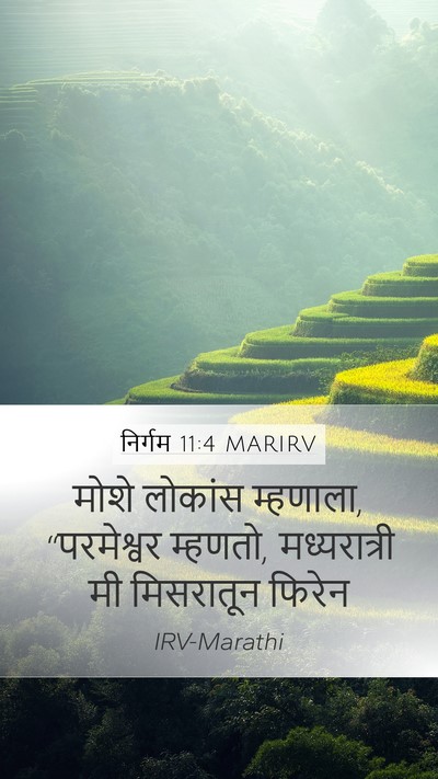 निर्गम 11:4 MARIRV Bible Verse Image