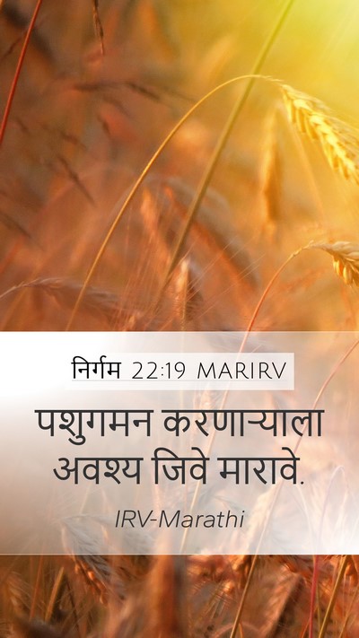 निर्गम 22:19 MARIRV Bible Verse Image