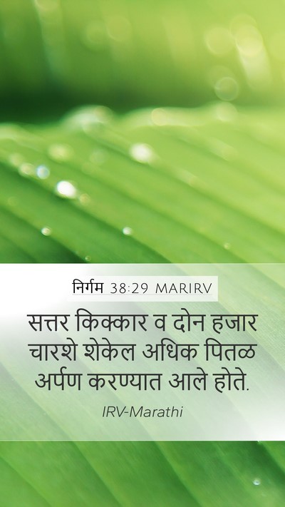 निर्गम 38:29 MARIRV Mobile Phone Wallpaper - सत्तर किक्कार व - Mobile Bible Verse Wallpaper