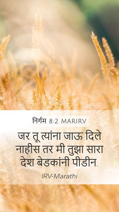 निर्गम 8:2 MARIRV Bible Verse Image
