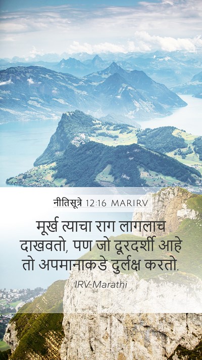 नीतिसूत्रे 12:16 MARIRV Bible Verse Image