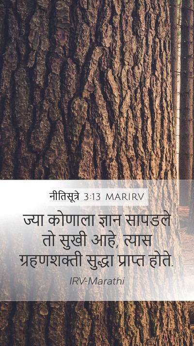 नीतिसूत्रे 3:13 MARIRV Bible Verse Image