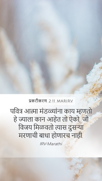 प्रकटीकरण 2:11 MARIRV Bible Verse Image