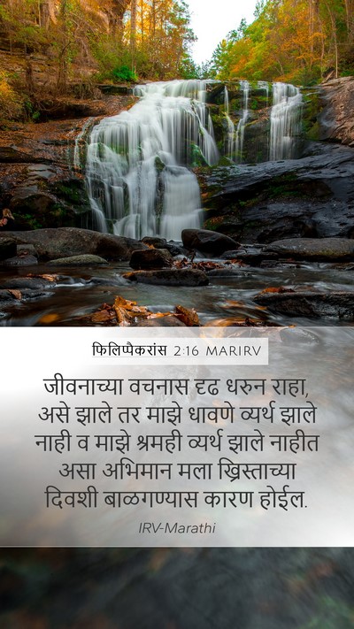 फिलिप्पैकरांस 2:16 MARIRV Bible Verse Image