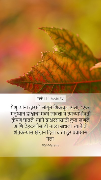 मार्क 12:1 MARIRV Bible Verse Image
