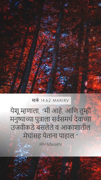 मार्क 14:62 MARIRV Bible Verse Image