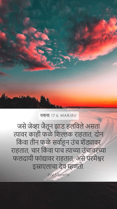 यशया 17:6 MARIRV Bible Verse Image