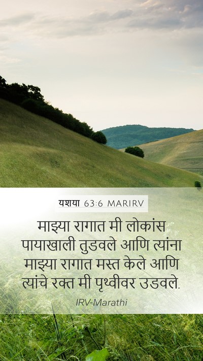 यशया 63:6 MARIRV Bible Verse Image