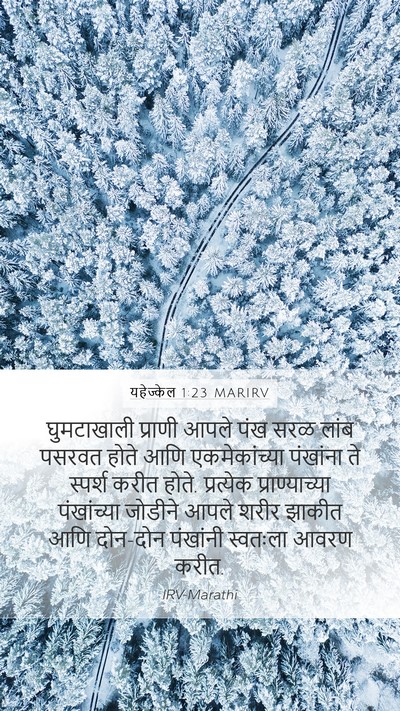 यहेज्केल 1:23 MARIRV Bible Verse Image