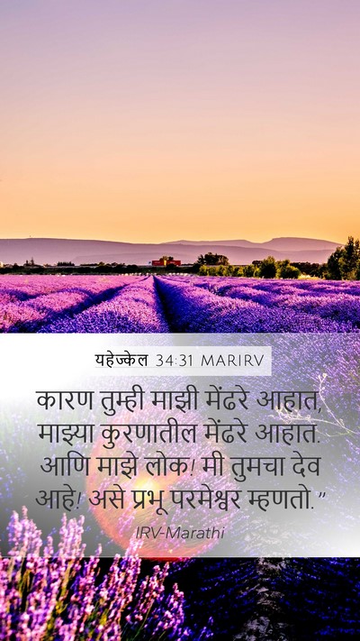 यहेज्केल 34:31 MARIRV Bible Verse Image