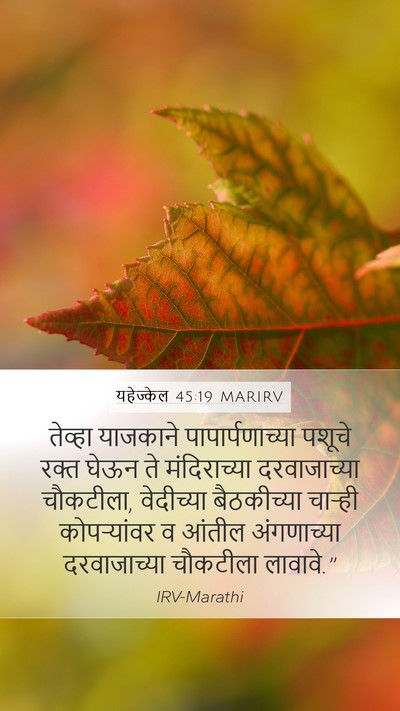 यहेज्केल 45:19 MARIRV Bible Verse Image
