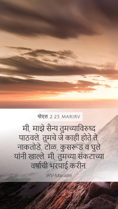 योएल 2:25 MARIRV Bible Verse Image