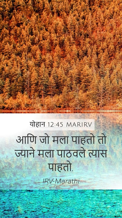 योहान 12:45 MARIRV Bible Verse Image