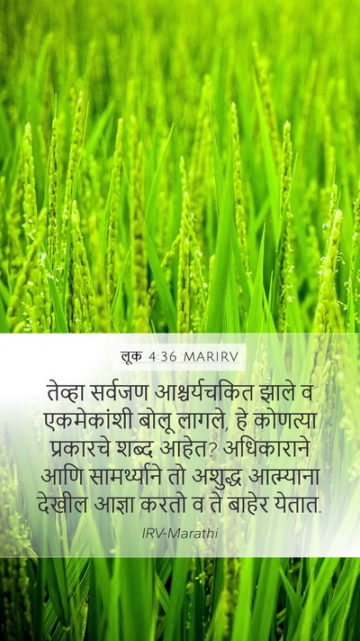 लूक 4:36 MARIRV Bible Verse Image