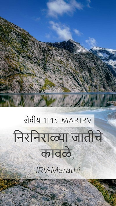 लेवीय 11:15 MARIRV Bible Verse Image