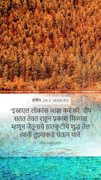 लेवीय 24:2 MARIRV Bible Verse Image