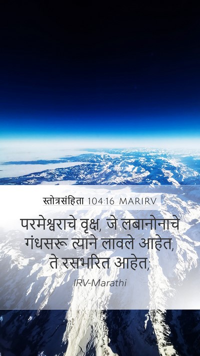 स्तोत्रसंहिता 104:16 MARIRV Bible Verse Image