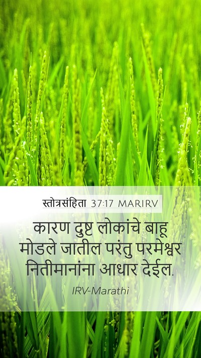 स्तोत्रसंहिता 37:17 MARIRV Bible Verse Image