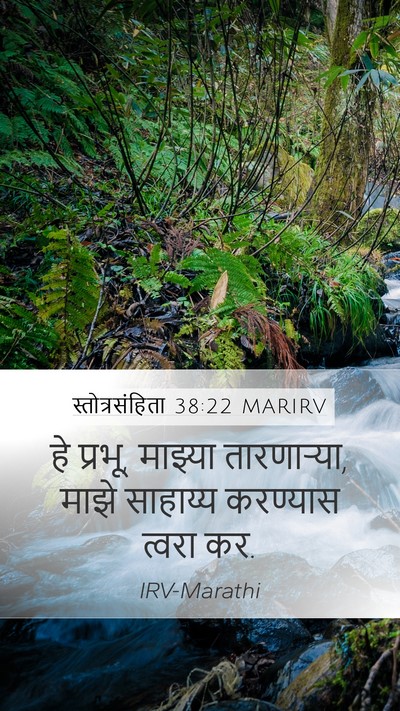 स्तोत्रसंहिता 38:22 MARIRV Bible Verse Image