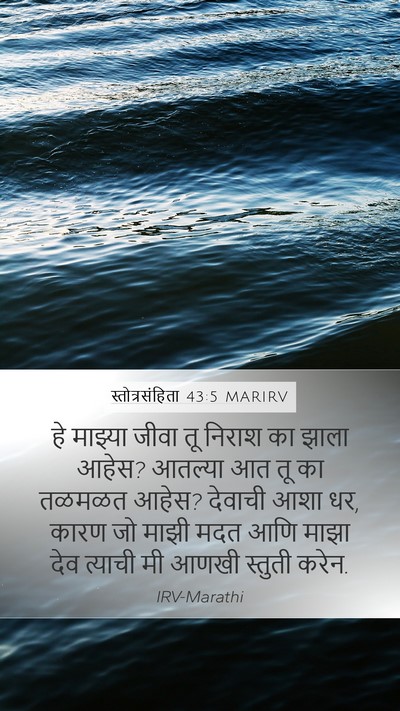 स्तोत्रसंहिता 43:5 MARIRV Bible Verse Image
