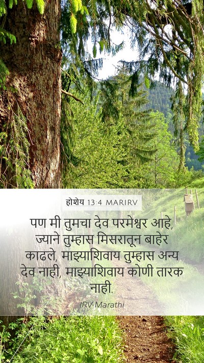होशेय 13:4 MARIRV Bible Verse Image
